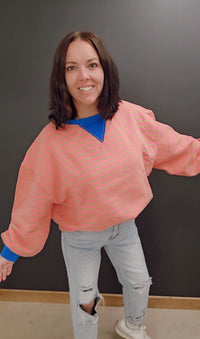 Candy Striped Sweater