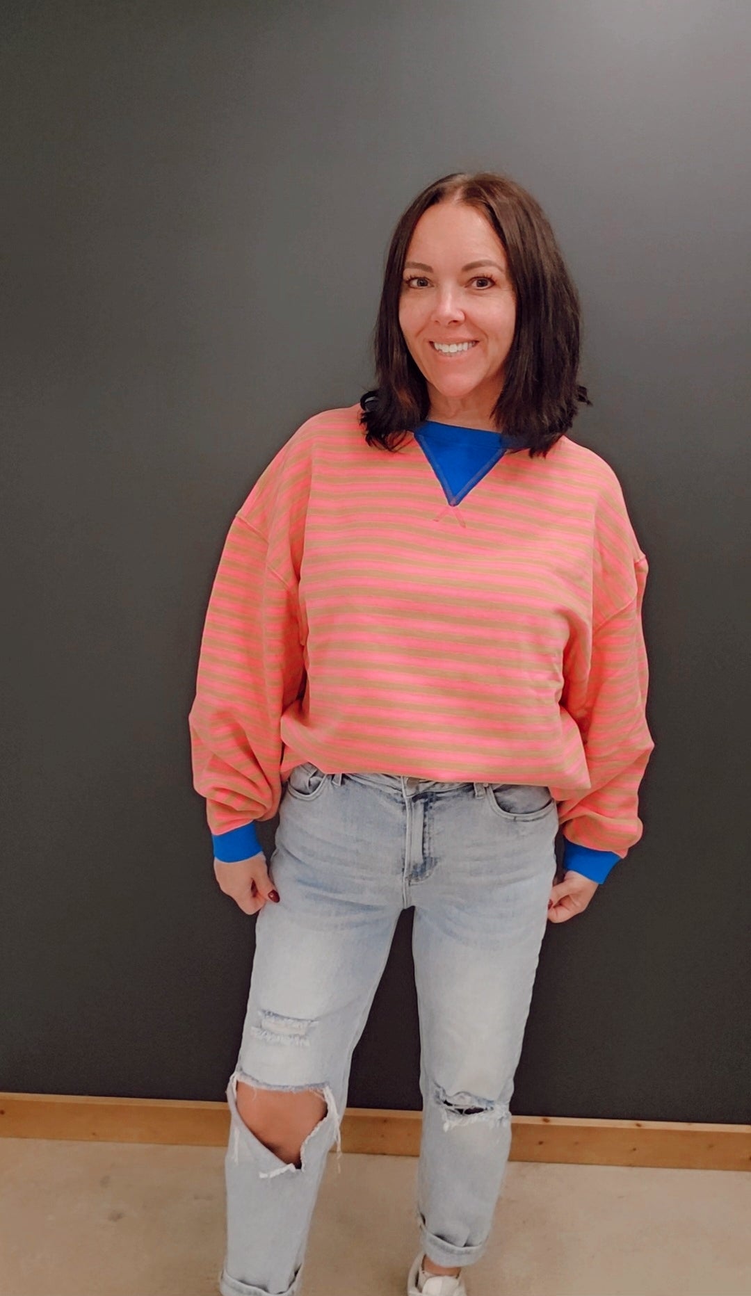 Candy Striped Sweater