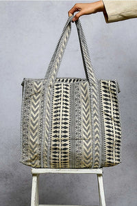 Bohemian Black Multi Tote