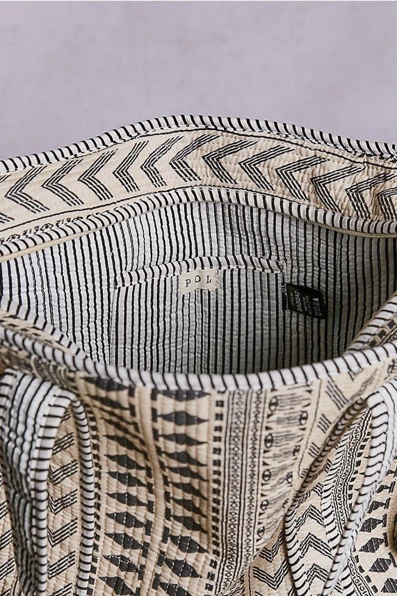 Bohemian Black Multi Tote