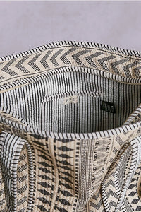 Bohemian Black Multi Tote