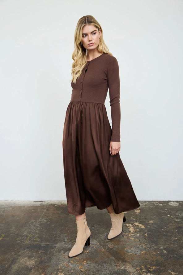 Willa Satin Dress