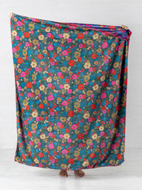 Pink Flower Blanket