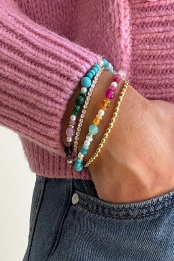 Glass Bead Bracelet SET