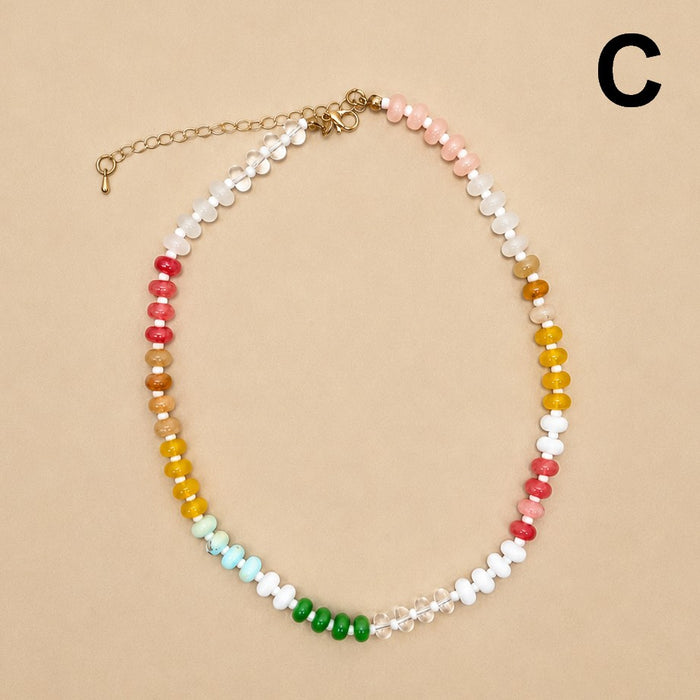 Natural Bead Necklace