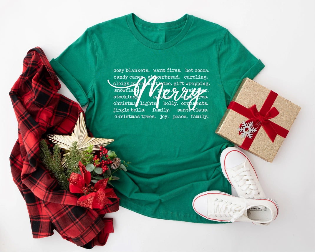 Merry Green Tee