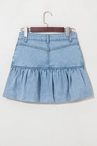 Bree Bubble Denim Skirt