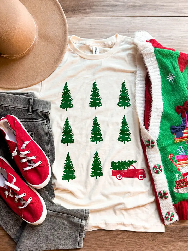 Christmas Truck Tee - sale