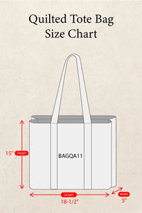 Bohemian Quilted Tote