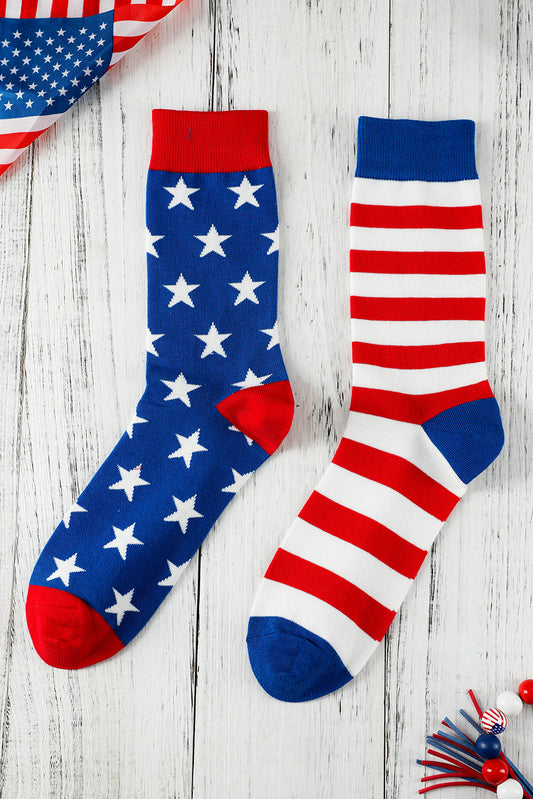 American Flag Socks