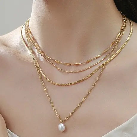 Pearl Drop Necklace