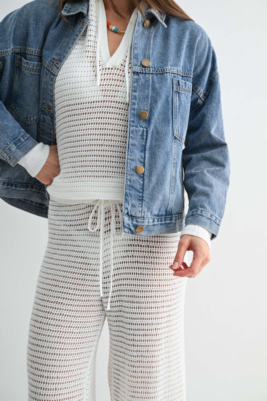 Boxy Denim Jacket