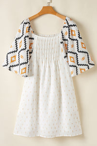 Western Beige Dress