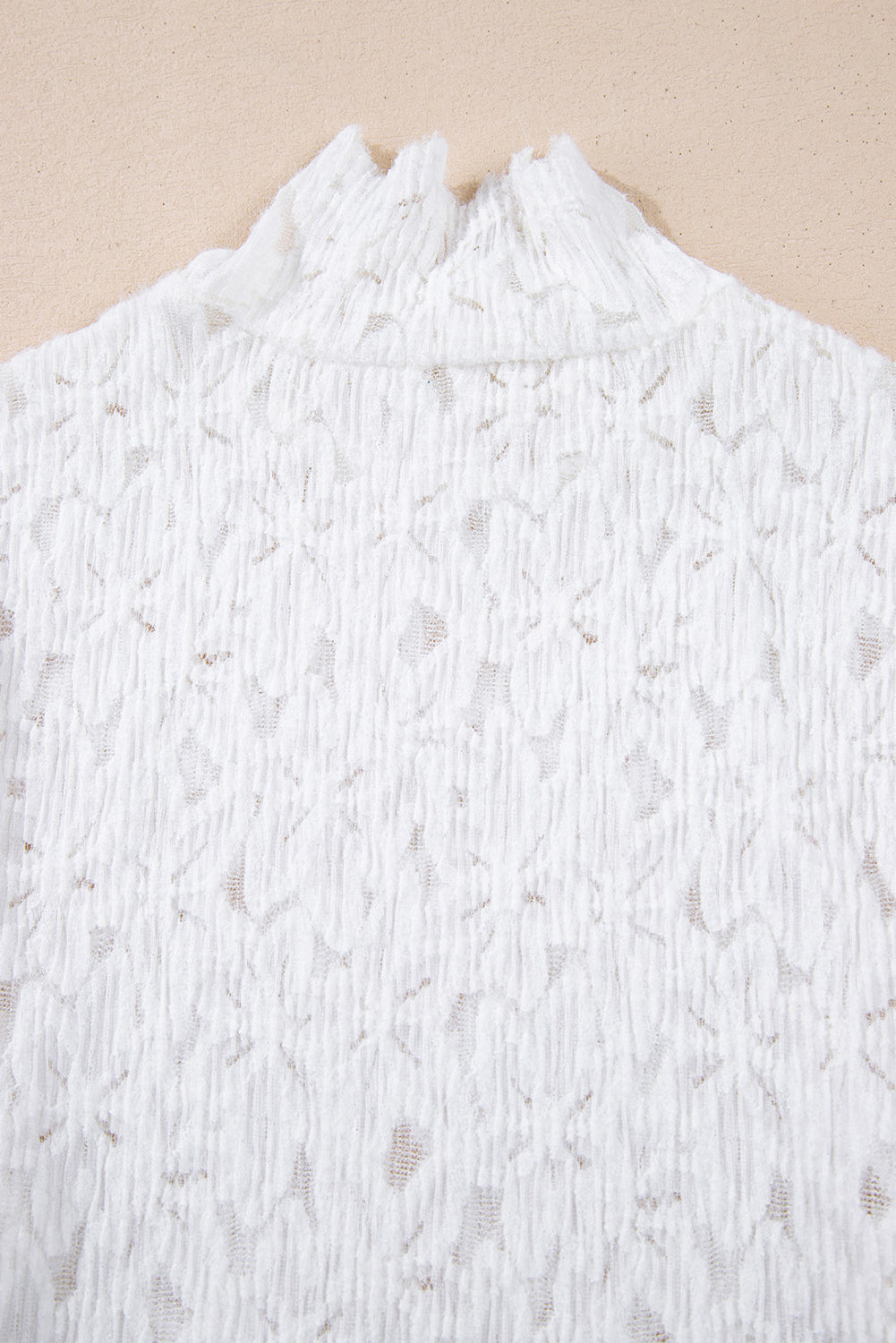 Sheer Mock Lace Top