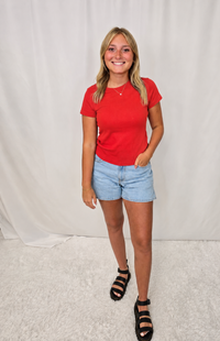 June Rib Tee