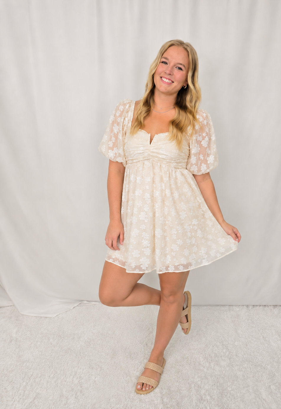 Organza Babydoll Dress