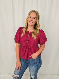 Peplum Blouse
