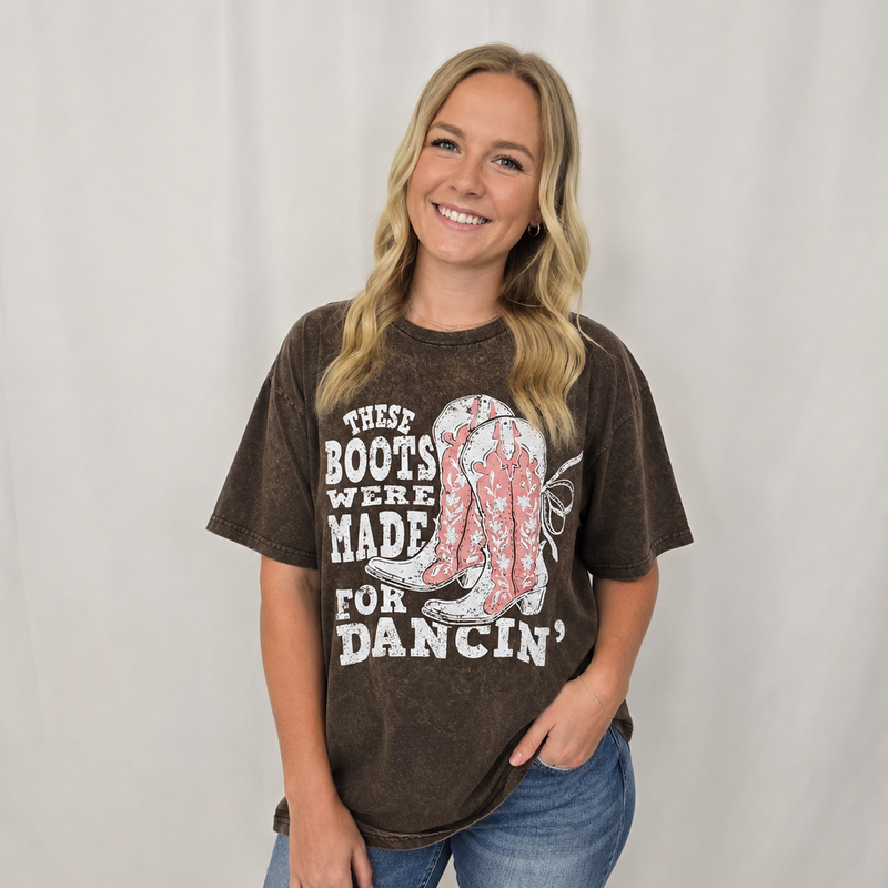 Boots Dancin' Tee