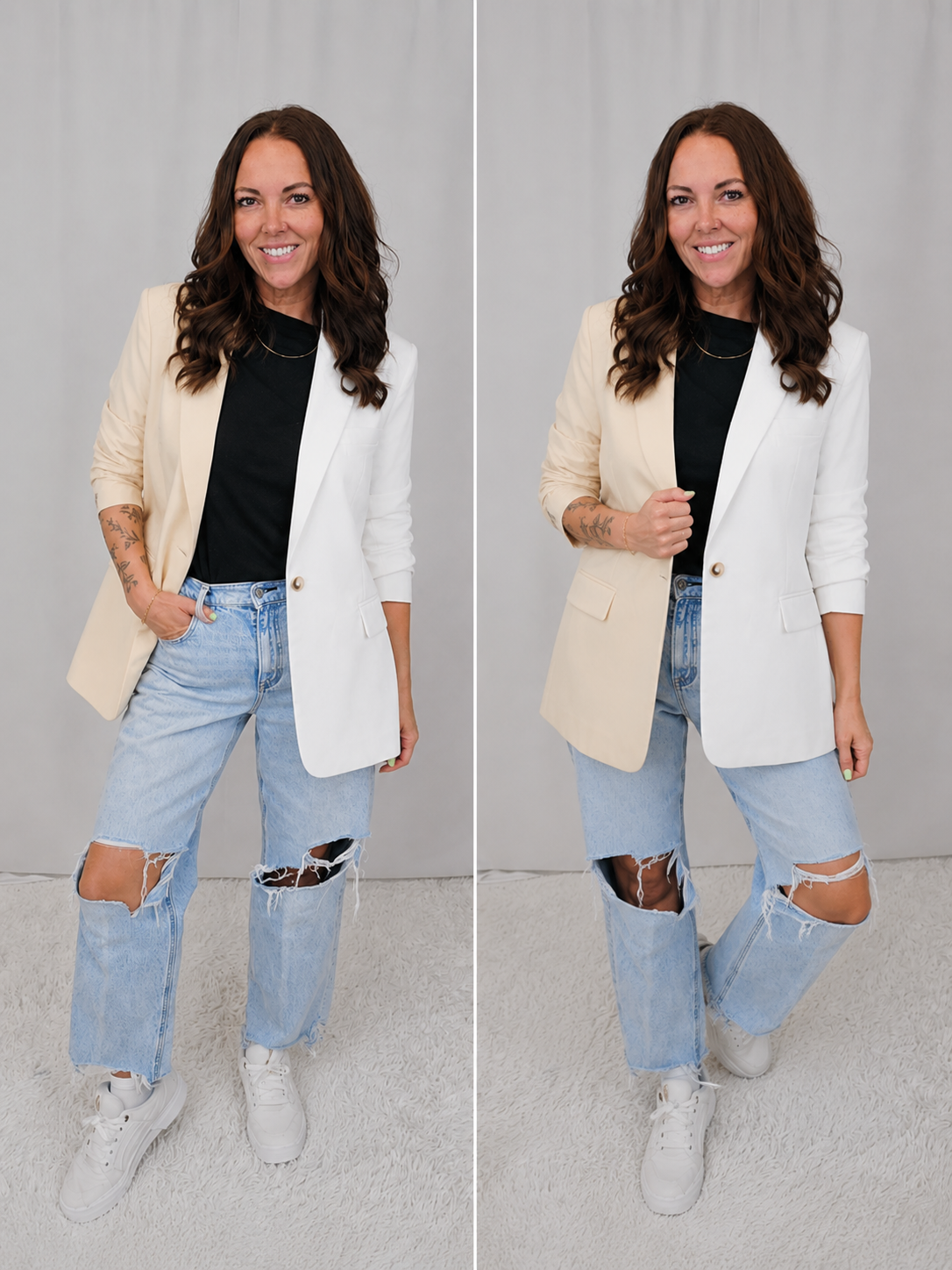 Two Tone Blazer