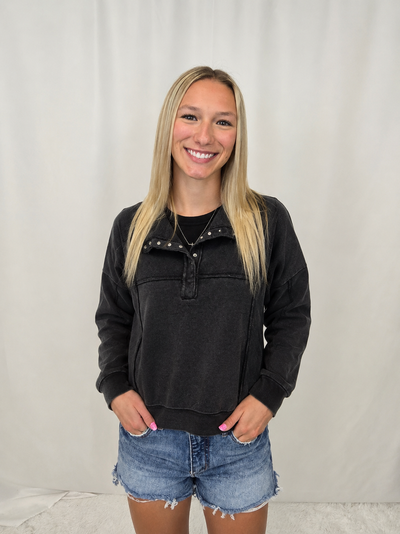 Mandy Half Button