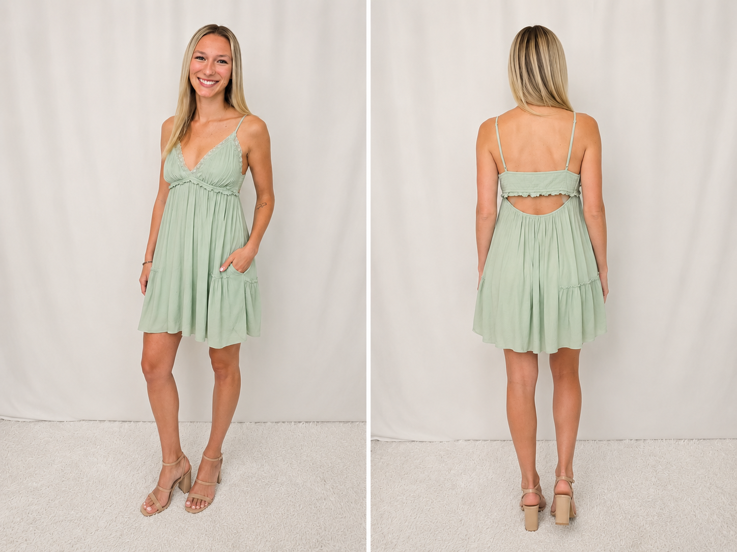 Carrie Crinkle Dress