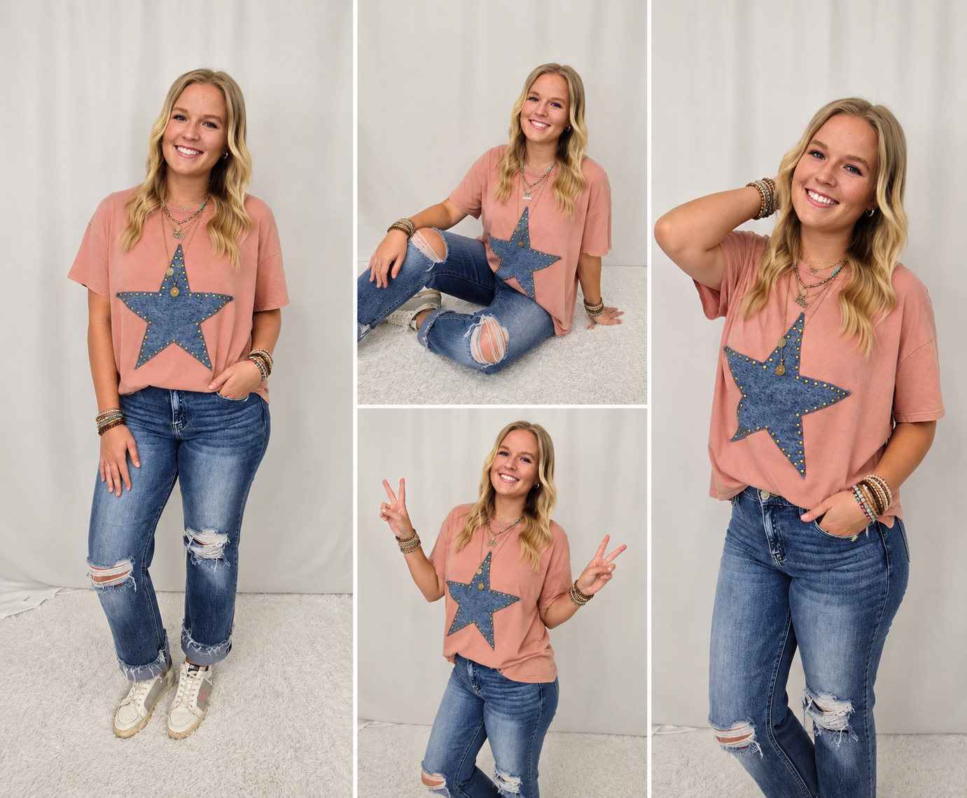 Stud Star T-Shirt