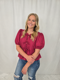 Peplum Blouse