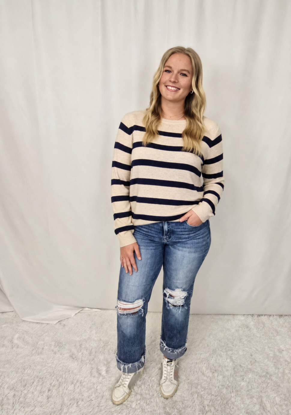 Wrenlee Stripe Sweater
