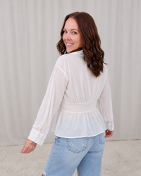 Phoenix Peplum Top