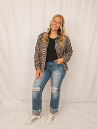 Leopard Work Jacket