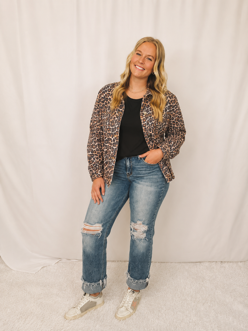 Leopard Work Jacket