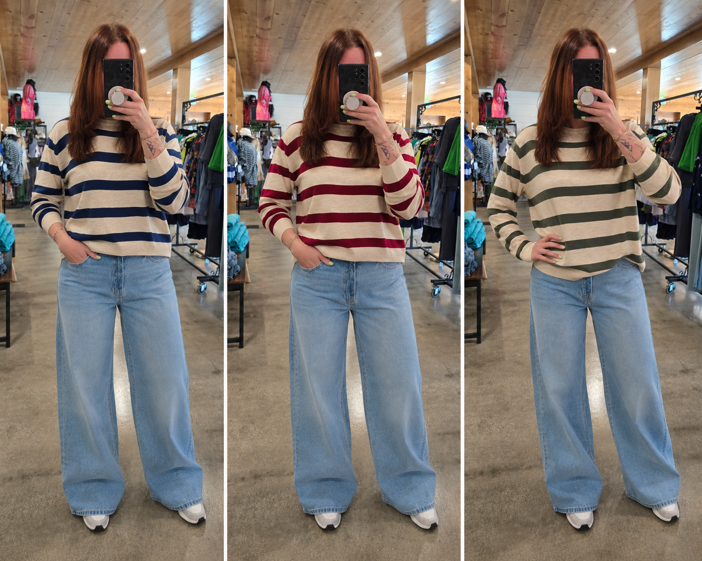 Wrenlee Stripe Sweater