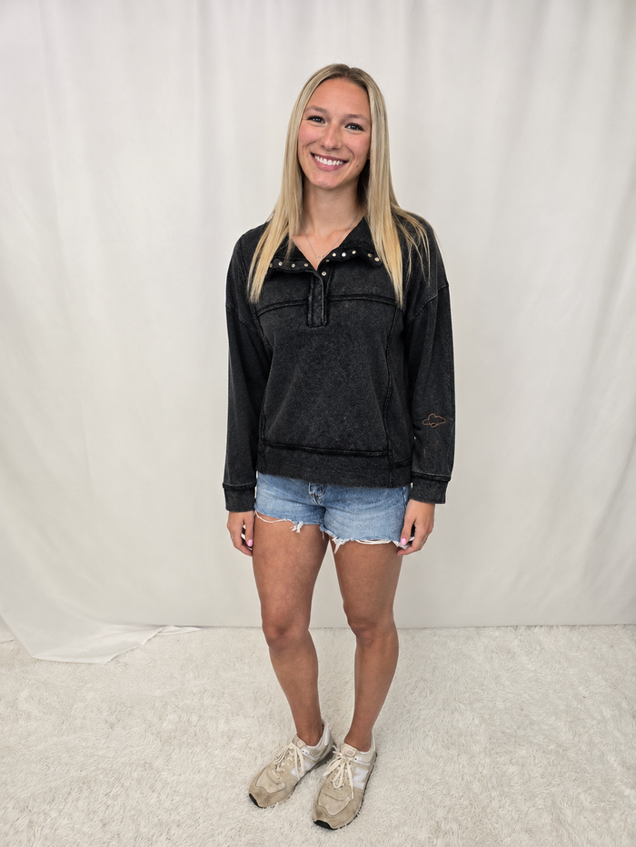 Mandy Half Button