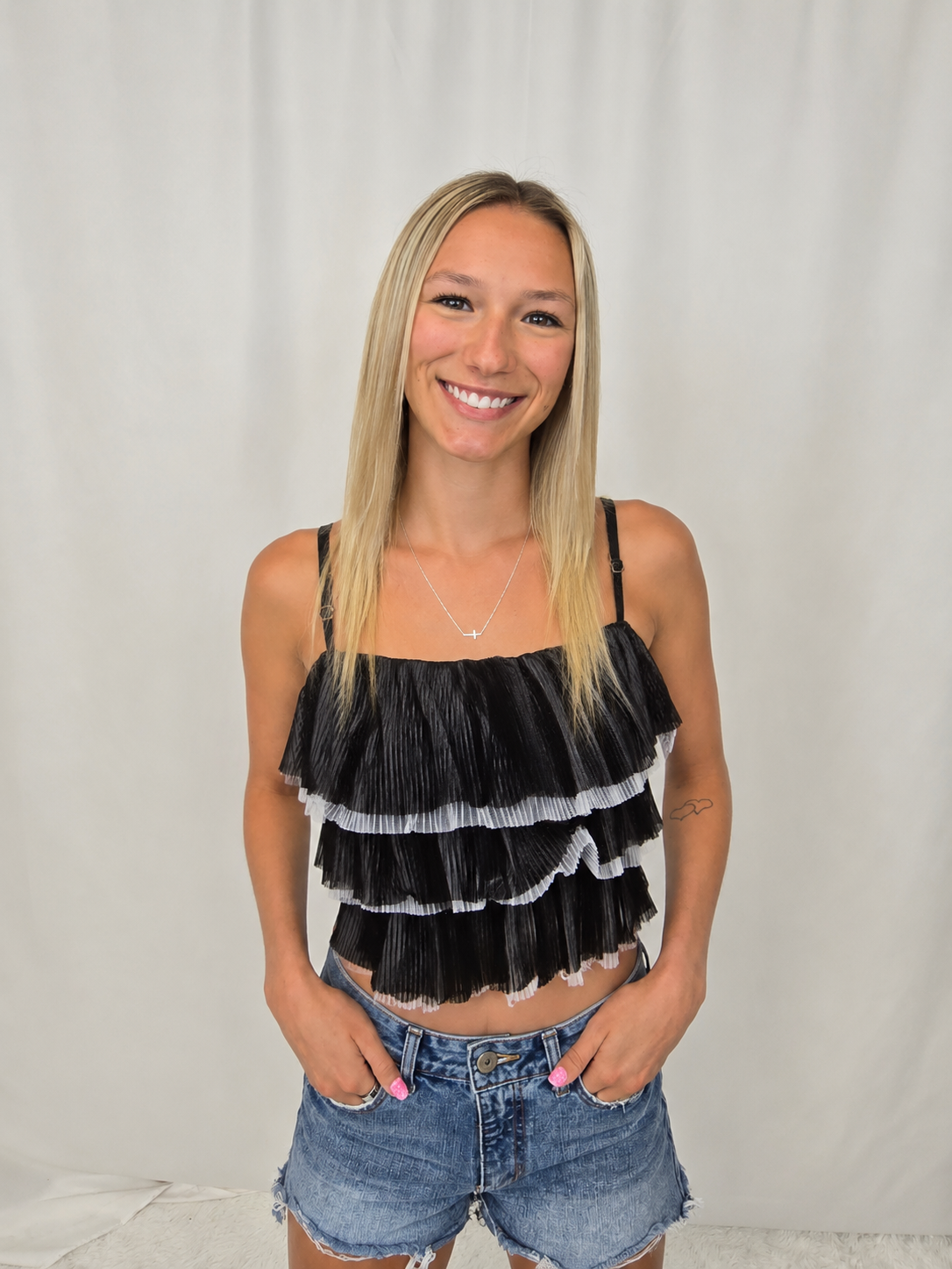 Mesh Tiered Tank - SALE