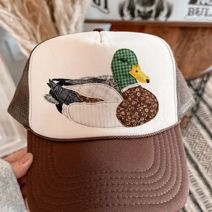 Mallard Patchwork Hat