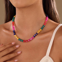 Natural Bead Necklace