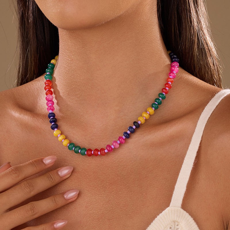 Natural Bead Necklace