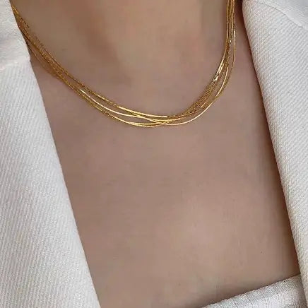 Waterproof Layer Necklace