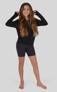 3 PC SET Black Bike Short