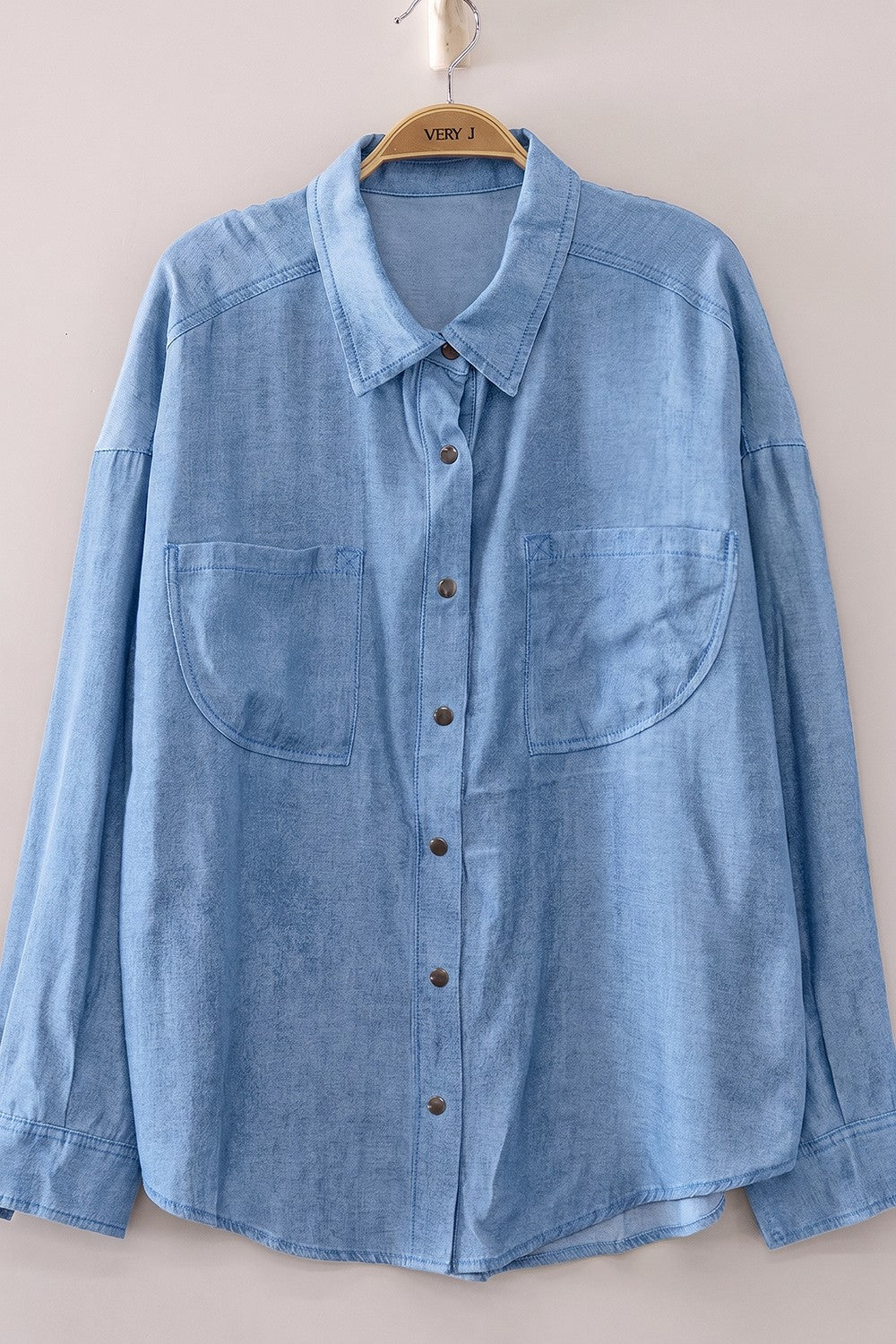 Jaslyn Denim Blouse