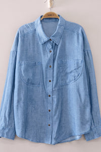 Jaslyn Denim Blouse