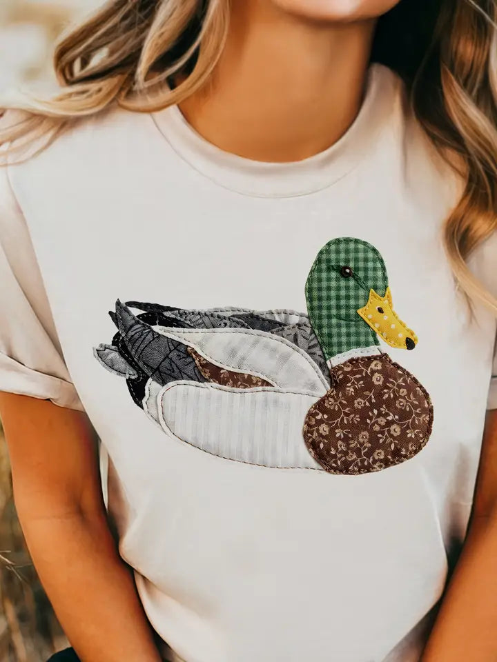 Patchwork Mallard Tee