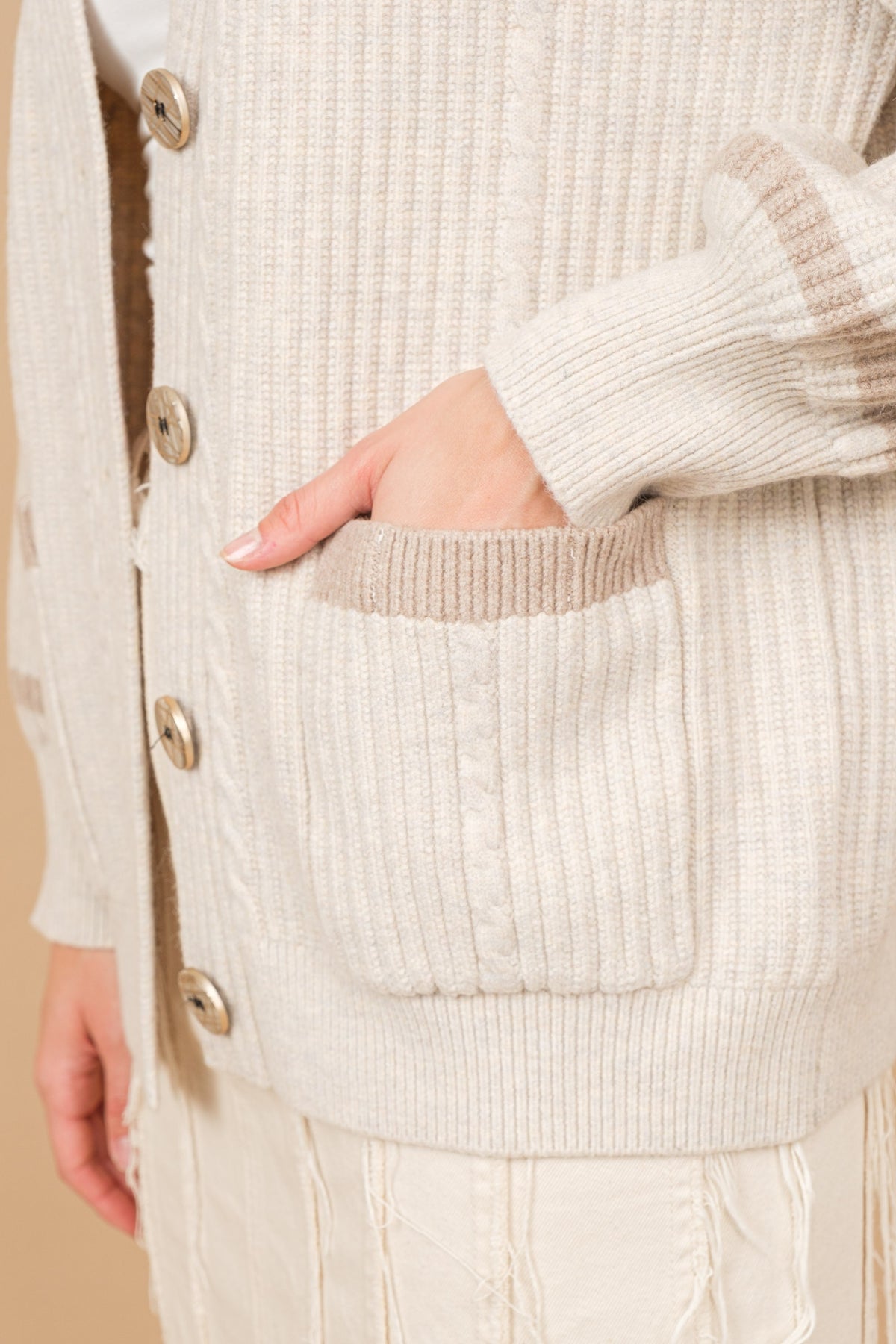 Carley Cable Cardigan