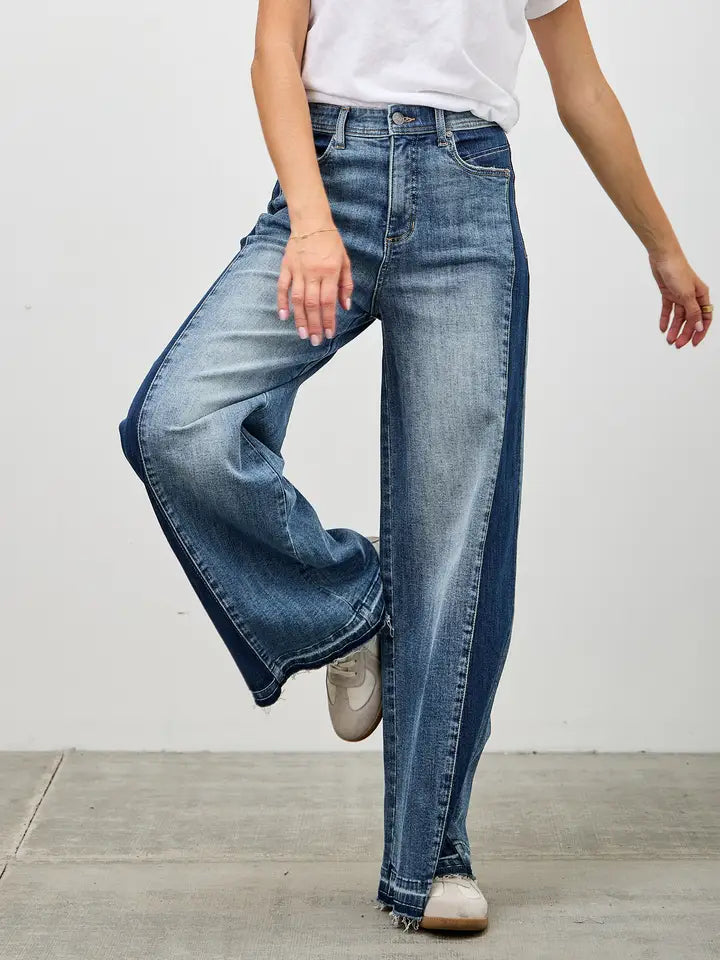 Sara Released Hem Jean