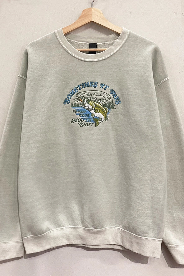 It Pays Crewneck