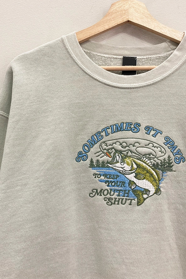 It Pays Crewneck