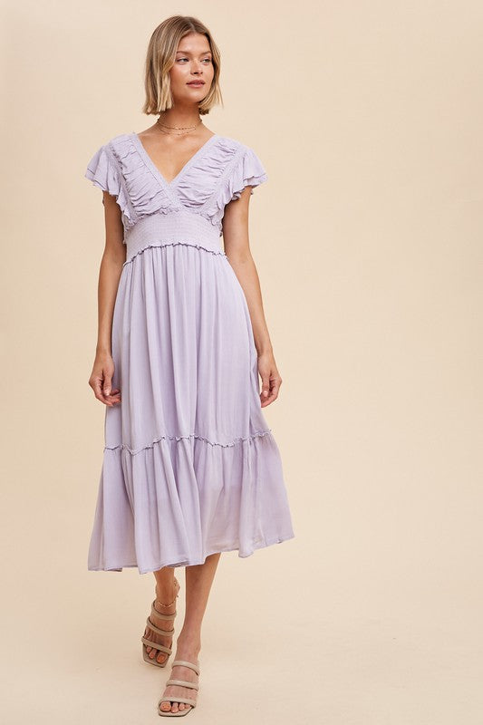 Laurel Surplice Dress