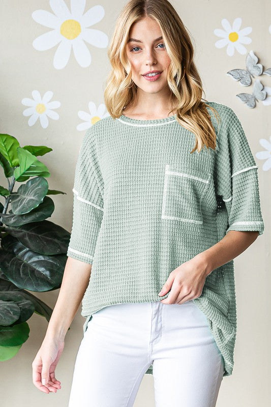 Wanda Waffle Top
