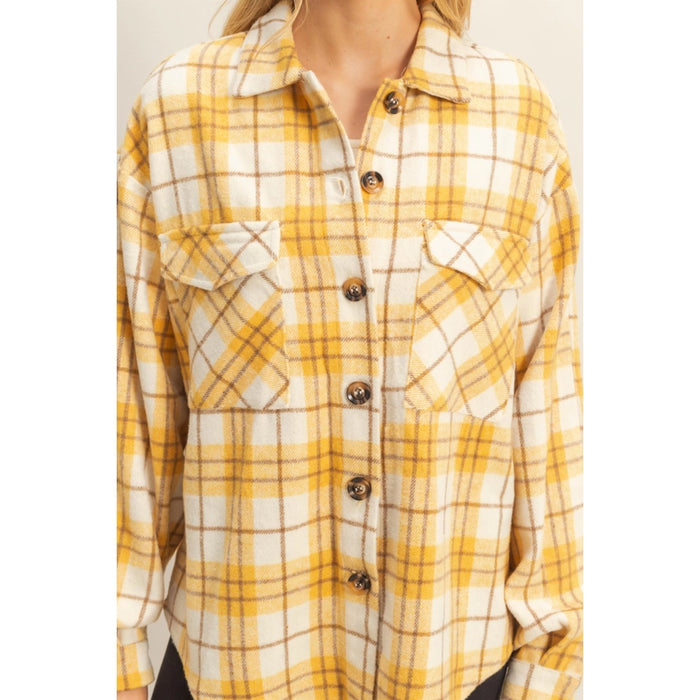 Eliana Plaid Shacket
