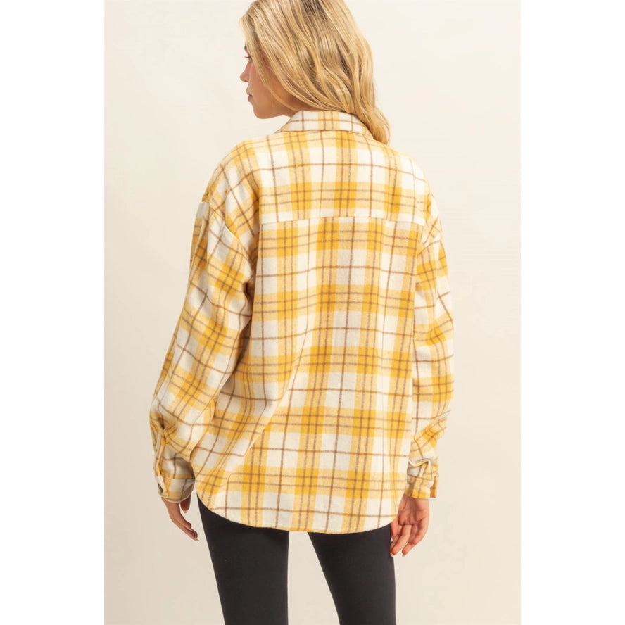 Eliana Plaid Shacket